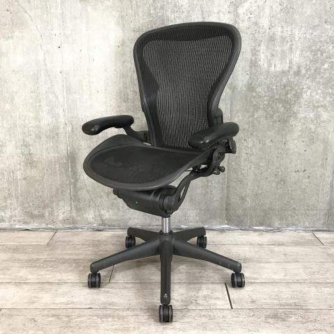【中古】アーロンチェア  Herman Miller（ハーマンミラー） 肘付ハイバックチェア