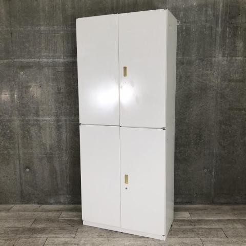 【中古】シンライン  イトーキ（ITOKI） ハイキャビネット／両開き＋両開き