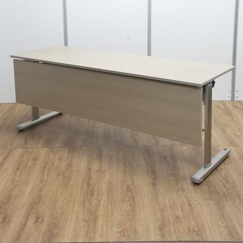 ★コクヨ製 KT ナチュラル W1800×D600xH700サイズ 幕板付き 会議室・セミナー等に重宝されております! W1800サイドスタックテーブル!!