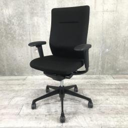 【オカムラ】【コーラルチェア】 (Choral)【肘付き】　【ブラック】【西】【西店在庫】【福岡オフィス家具】【福岡中古家具】【中古事務什器】【中古チェア】【中古椅子】