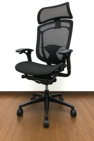 【中古】コンテッサチェア  オカムラ（okamura） 肘付ハイバックチェア