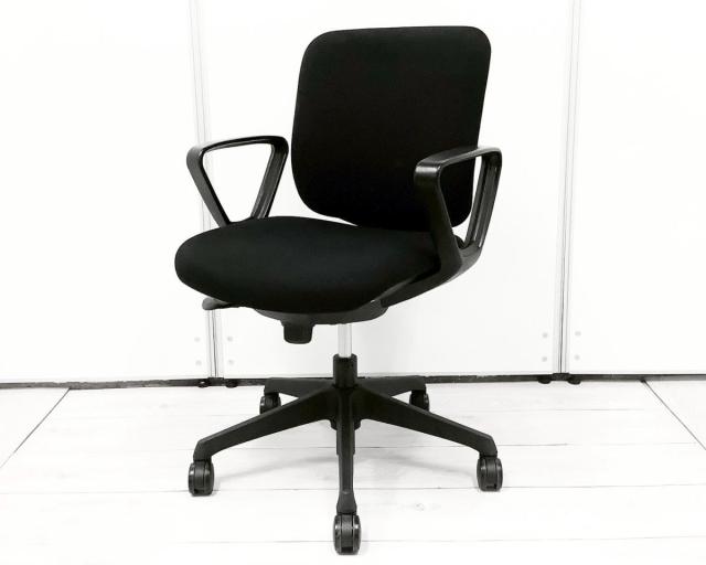 【中古】CG-Rチェア  オカムラ（okamura） 肘付ローバックチェア