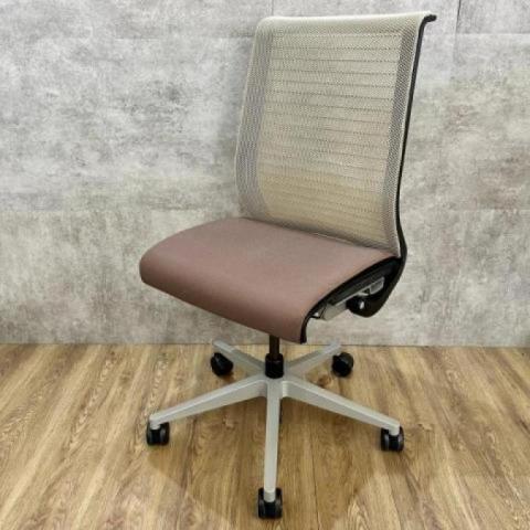 【中古】シンクチェア（2014年以前モデル）  Steelcase（スチールケース） 肘無ハイバックチェア