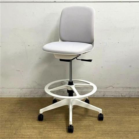 【中古】トルテU KJ-320PVP-W9W7 イトーキ（ITOKI） ミーティングチェア