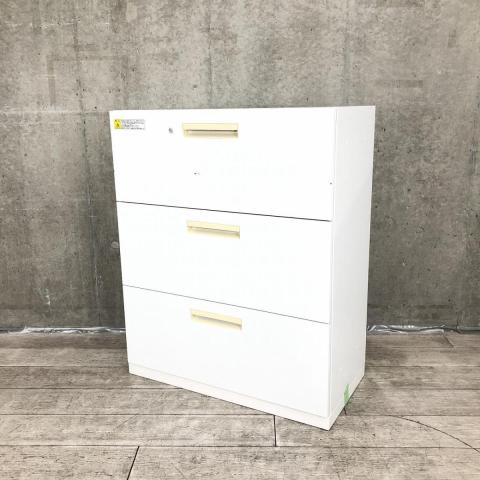 【中古】HSシリーズ  ウチダ（UCHIDA) ローキャビネット／ラテラル