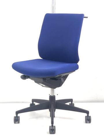 【中古】ウィザードチェア  コクヨ（KOKUYO） 肘無ローバックチェア