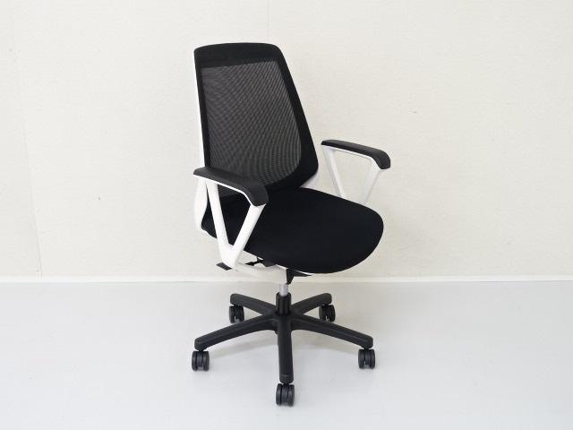 【遠方倉庫在庫品】■ITOKI/イトーキ ■ノナチェア(nona) ■黒(black) ■固定肘 ■ハイバック ■背:メッシュ ■座面:布張り ■オススメ/人気/定番商品/在宅ワーク 【RA】