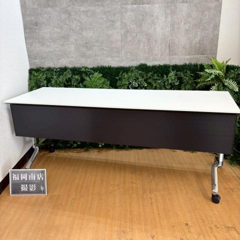 【中古】コンフェスト KTT-1301BMAWN コクヨ（KOKUYO） スタックテーブル(長机/折りたたみ/会議用)