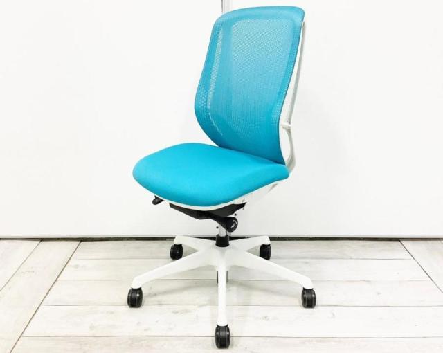 【中古】シルフィーメッシュ C685XW FMR6 オカムラ（okamura） 肘無ハイバックチェア