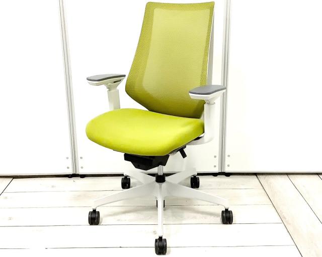 【中古】デュオラ メッシュ CRSG3000E1 KZQ4 コクヨ（KOKUYO） 肘付ハイバックチェア