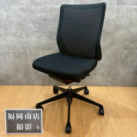 【中古】コーラルチェア C031MR FSH1 オカムラ（okamura） 肘付ミドルバックチェア