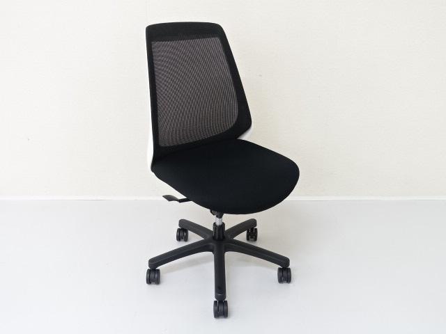 【中古】ノナ  イトーキ（ITOKI） 肘無ハイバックチェア