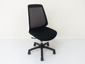 【遠方倉庫在庫品】■ITOKI/イトーキ　■ノナ/nona　■黒/black　■ハイバック　■背面/メッシュ　■座面/布　【RA】