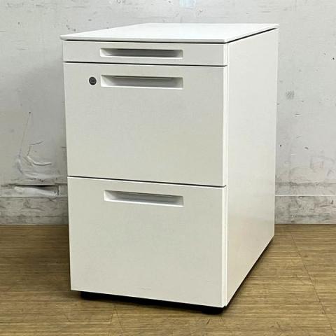 【中古】GTAワゴン SDM-GTA46T3SAW コクヨ（KOKUYO） ワゴン3段