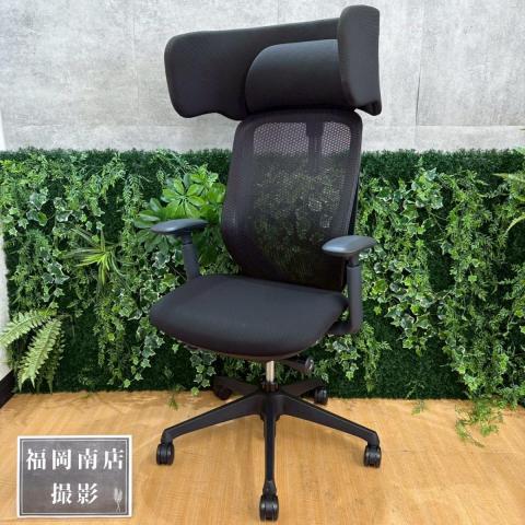 【早い者勝ち!!】《2019年製》《現物写真だから安心!商品番号➀》オカムラ製の大人気オフィスチェア【シルフィー/ブラック/ワークベール付き/可動肘仕様】が入荷しました! *良品を格安で!「オフィスバスターズ福岡南店」は、福岡を拠点として、全国へ中古オフィス用品・オフィス家具を提供しております。