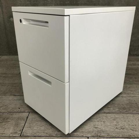 【中古】iS SDE-IS46A2SAWN コクヨ（KOKUYO） ワゴン2段