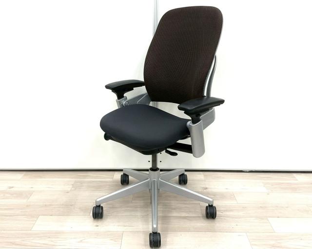 【中古】リープV2  Steelcase（スチールケース） 肘付ハイバックチェア