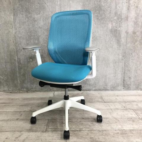 【中古】シルフィーメッシュ C685XW FMR6 オカムラ（okamura） 肘付ハイバックチェア