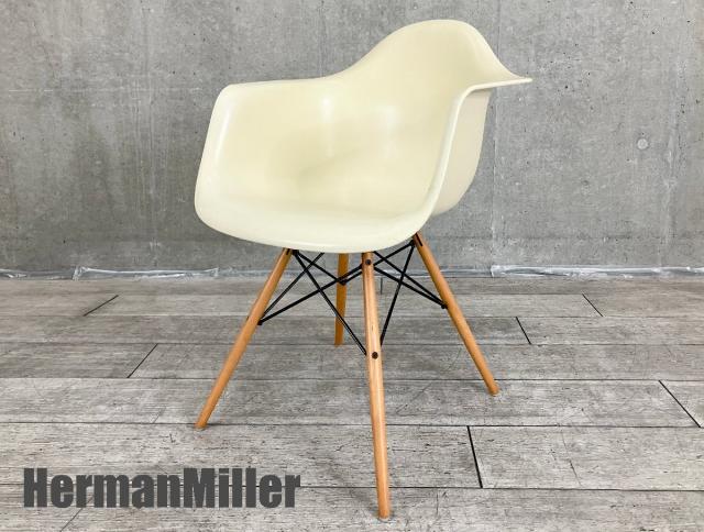 【希少＊美品】ハーマンミラー イームズ EAMES シェルチェア ヴィンテージ③ ハーマンミラー社製イームズ シェルチェア（ウルトラマリンブルーFRP
