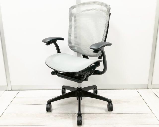 ワークチェア スマートオペレーション ブラックフレーム アームレスト付 デザインアーム オススメ(おすすめ) 大人気 ・Okamura/オカムラ ・Contessa seconda/コンテッサセコンダ