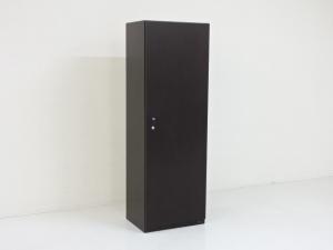 【遠方倉庫在庫品】■木製ワードロープ　■Okamura/オカムラ　■シリーズ/ＥＸ－３７　■本体・扉／表面材：人口突板（オーク調）ウレタン塗装ダークブラウン色仕上　【RA】