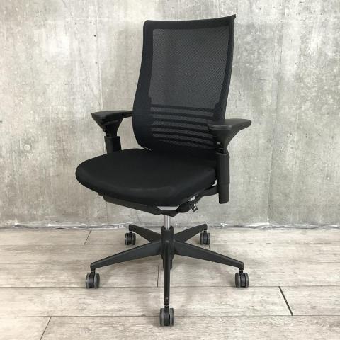 【中古】ベゼル 樹脂脚 CRS-G2822E6 コクヨ（KOKUYO） 肘付ハイバックチェア