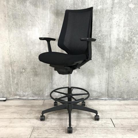 【中古】デュオラ メッシュ CRS-G3000E6N コクヨ（KOKUYO） 肘付ハイバックチェア