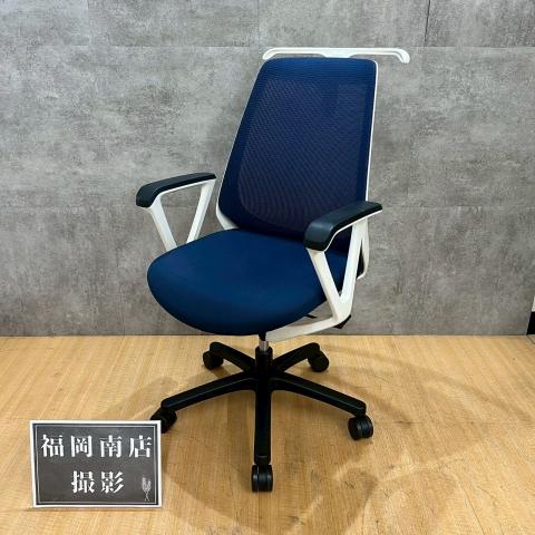 【中古】ノナ KZ-336JBH-W9B2 イトーキ（ITOKI） 肘付ハイバックチェア