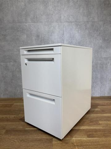 【中古】プロユニット DNC1CX Z975 オカムラ（okamura） 脇机3段