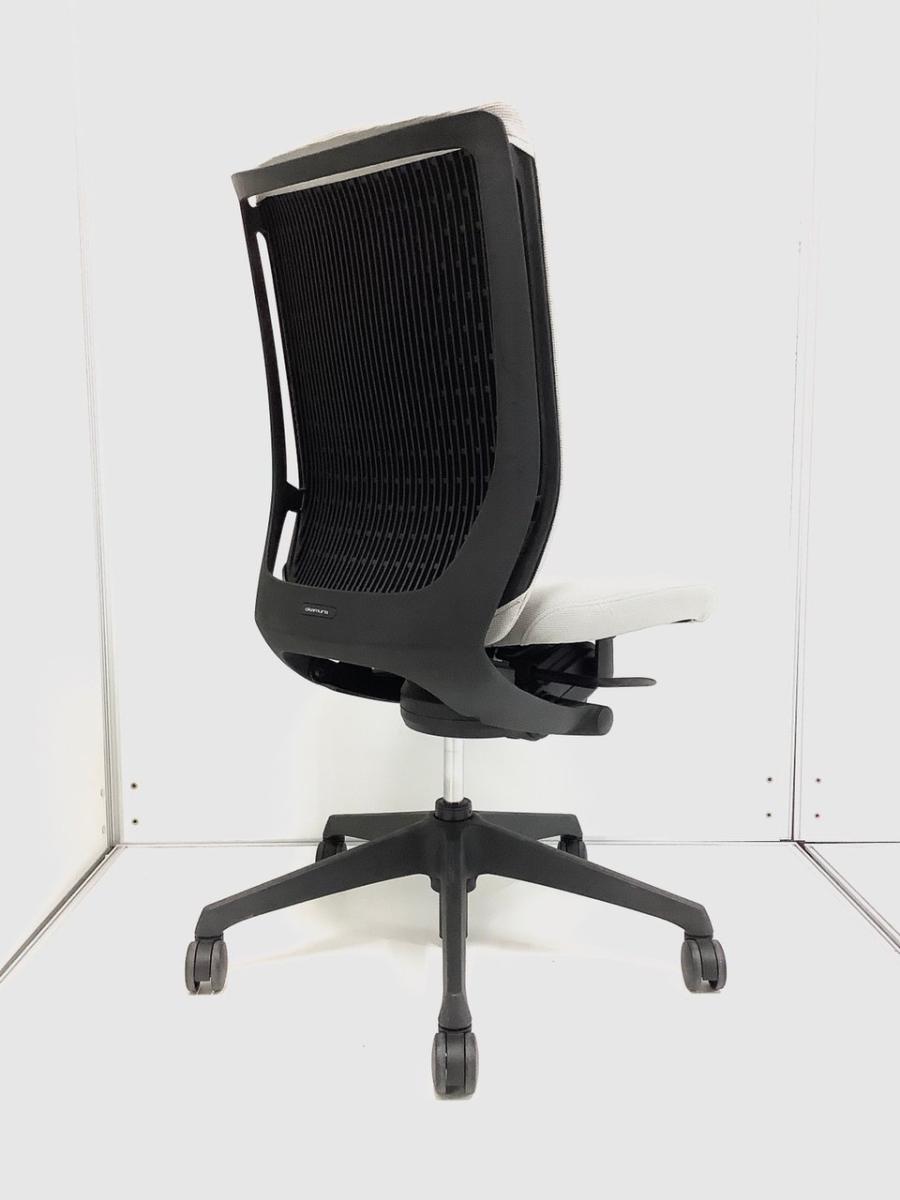 中古】ヴィスコンテチェア オカムラ/okamura 肘無ハイバックチェア