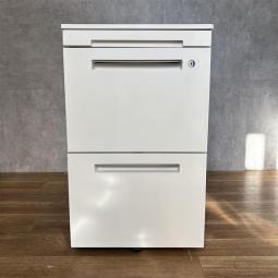 【西】～シンプル＆高機能！デスク周りをスマートに。～【イトーキ製】【CZRシリーズ】【３段ワゴン】【ホワイト】【シリンダー錠】【チェア】【椅子】【イス】【事務椅子】【デスク】【机】【書庫】【書棚】【棚】【ラック】【収納】【格安】【安い】【メーカー】【レイアウト変更】【模様替え】