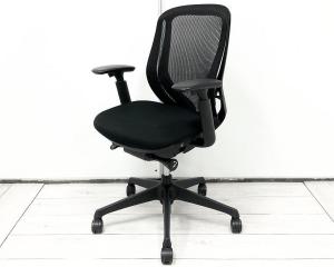 ワークチェア アジャストアーム アームレスト付 ブラックボディ オススメ(おすすめ) 大人気 ・Okamura/オカムラ ・Sylphy/シルフィー