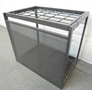 【スタイリッシュなデザイン！】■傘立て　30本収納対応　ブラック　■折りたためて便利に使えます！