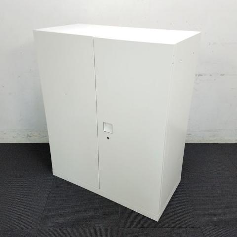 【中古】レクトライン  オカムラ（okamura） ローキャビネット／両開き