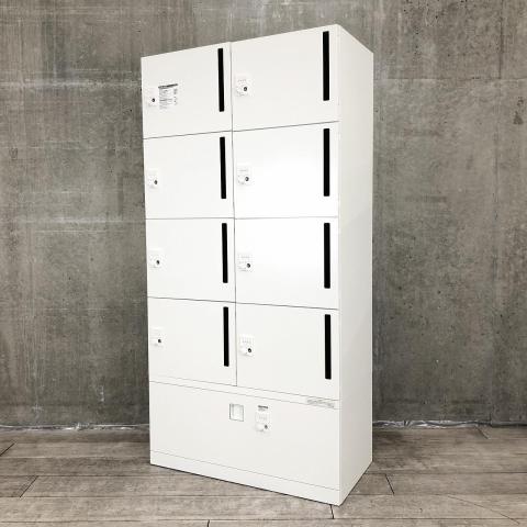 【中古】ピクスライン 4ZA1RY ZA75 オカムラ（okamura） 8人用パーソナルロッカー