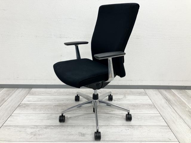 【中古】プント  コクヨ（KOKUYO） 肘付ハイバックチェア