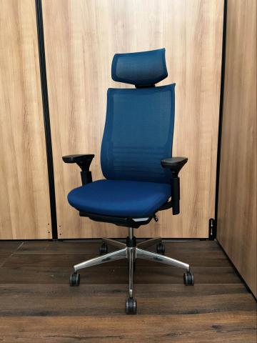 【中古】ベゼル 樹脂脚 CRS-G2822E6 コクヨ（KOKUYO） 肘付ハイバックチェア