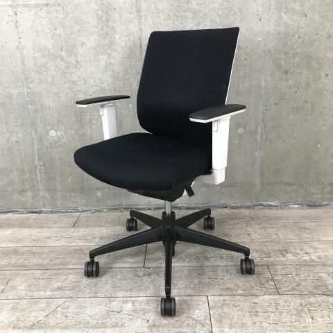 【中古】ウィザード2 CRS-G1820E1 コクヨ（KOKUYO） 肘付ローバックチェア