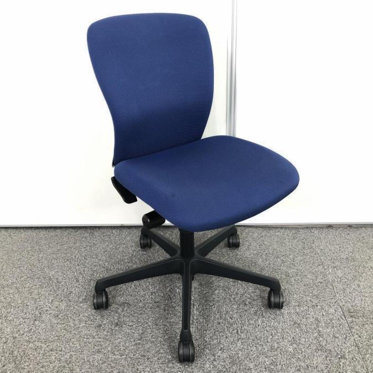 中古】スラート オカムラ/okamura 肘無ローバックチェア 559281 - 中古