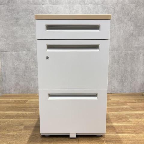 【中古】スカエナワゴン 5-110-6540 ウチダ（UCHIDA) ワゴン3段