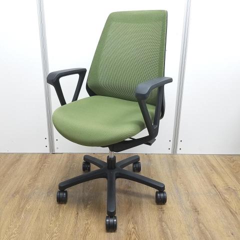 【中古】ノナ KZ-330PV-T1Q2 イトーキ（ITOKI） 肘付ハイバックチェア