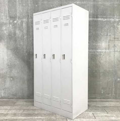 【中古】J型 HJJ-0941SS-WE イトーキ（ITOKI） 4人用更衣ロッカー