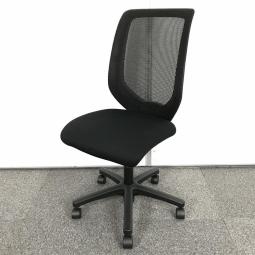 【コスパの良いメッシュチェア！お値段以上のデザインと座り心地！】■イトーキ（ITOKI）製　コルトチェア （colt）　肘無し　ハイバック　■背面メッシュ　■ブラック【IB】