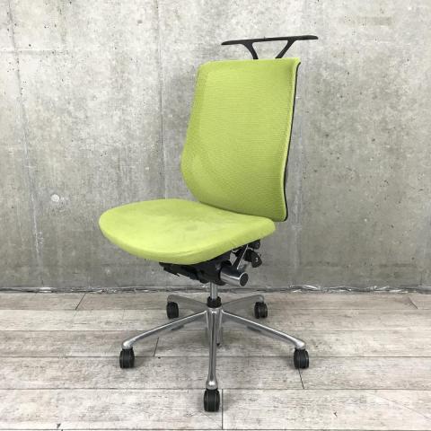 【中古】ゼファー（メッシュ） CY96ZT FHS9 オカムラ（okamura） 肘無ハイバックチェア