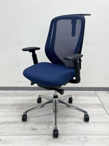 【中古】シルフィーメッシュ C686XW-FMP3 オカムラ（okamura） 肘付ハイバックチェア