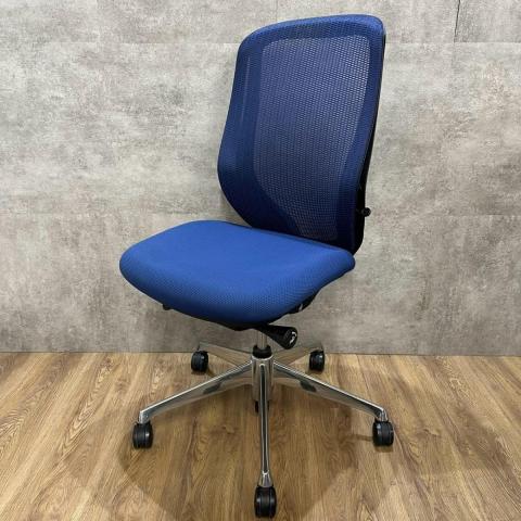 【中古】シルフィーメッシュ  オカムラ（okamura） 肘無ハイバックチェア
