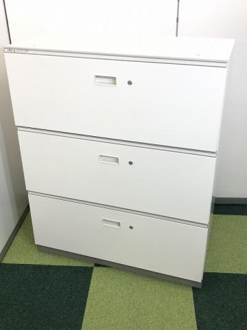 【中古】シンライン HTM-109AKS-W9 イトーキ（ITOKI） ローキャビネット／ラテラル