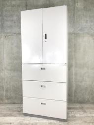 【関西倉庫在庫品】起業や拠点開設時に必須品！【両開き＋3段ラテラル】定番シリーズ！■イトーキ/シンライン/WEカラー（ニューグレー）【弊社使用欄：A01045284 A01045285】※幅800mm