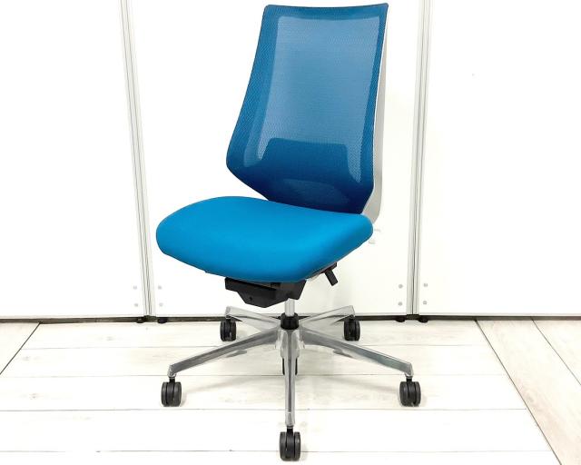 【中古】デュオラ メッシュ CRS-G3000E1 コクヨ（KOKUYO） 肘無ハイバックチェア