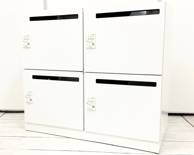 【中古】エディアロッカー SNN-R043DMT-SAW1 コクヨ（KOKUYO） 4人用パーソナルロッカー